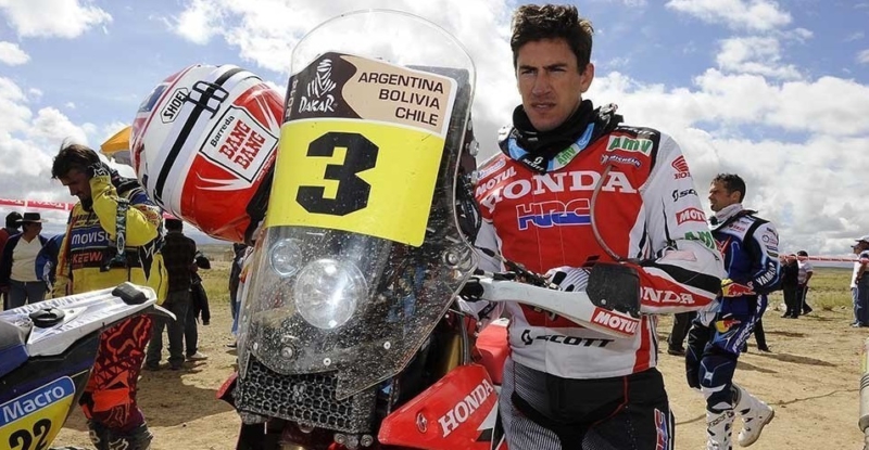 Joan Barreda TEAM HRC Etapa 7 Dakar