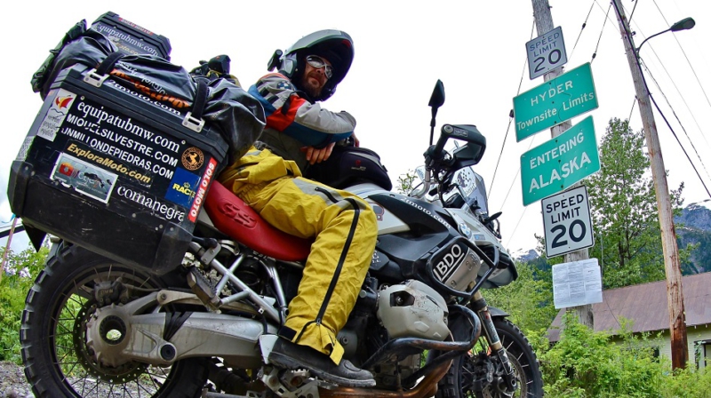 miquel entrando en Alaska