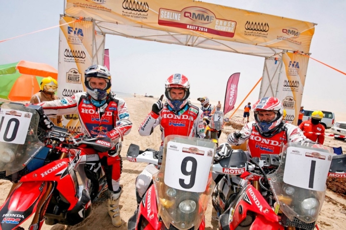 Team HRC Qatar Sealine Cross Country Rally