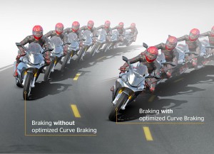 continental optimized curve braking