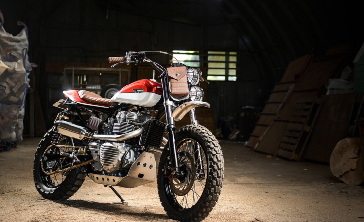 redmax speed shop triumph scrambler