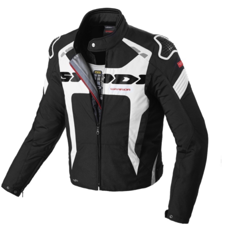 campera warrior h2out imperm c protec negra blanca xxxl