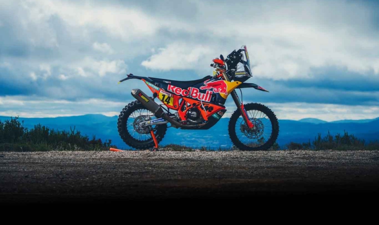 ktm 450 rally slider