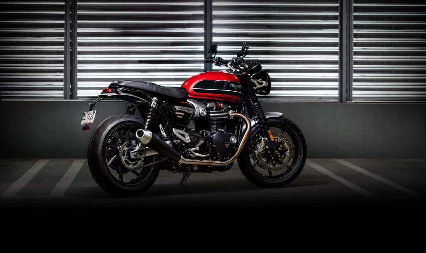 triumph speed twin slidery