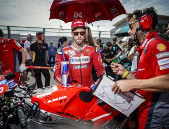 Andrea Dovizioso volverá a subirse a una MotoGP en Jerez