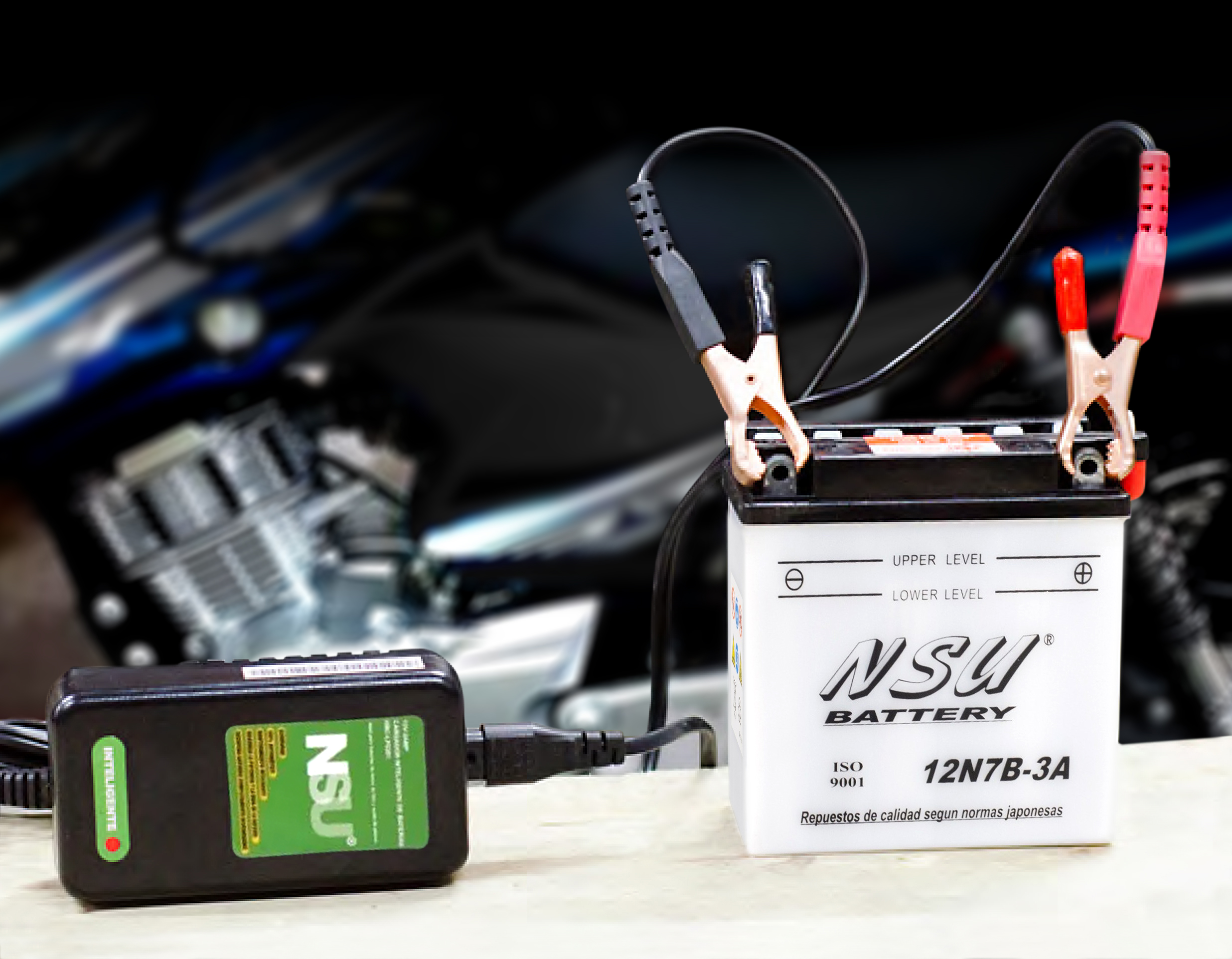 NSU: carga inteligente para la batería de la moto - Exclusivo