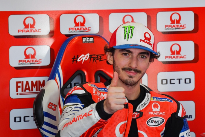 Pecco Bagnaia será piloto oficial de Ducati en 2021