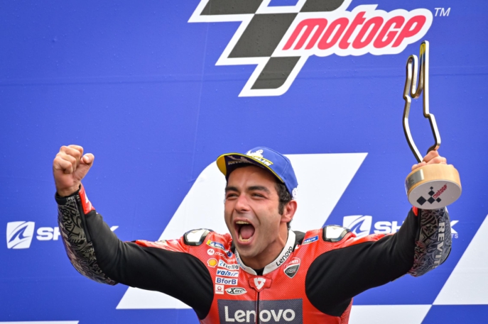 Danilo Petrucci: "Ahora quiero ganar, no tengo nada que perder"