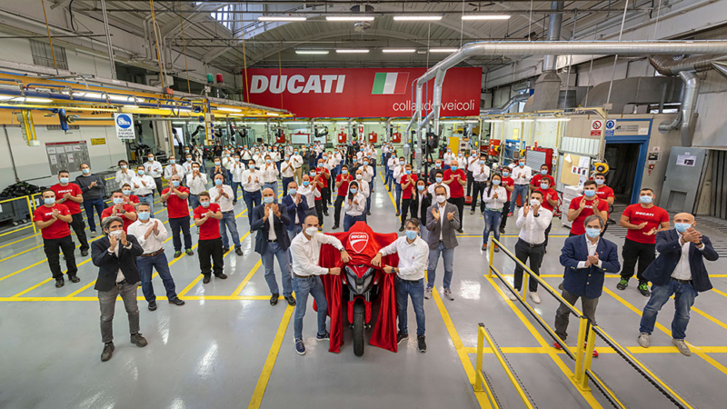 Ducati Multistrada V4: producción en marcha