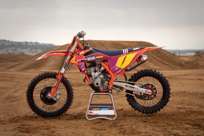 Salón virtual: un recorrido por las novedades 2021 17 KTM 250 SX-F Troy Lee Designs