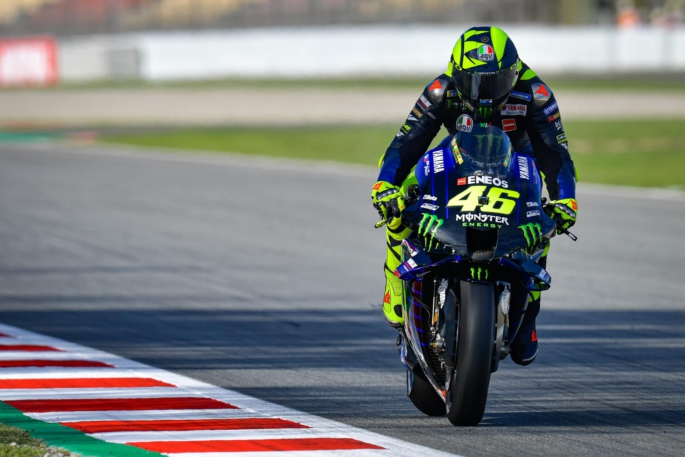Valentino Rossi dio negativo de coronavirus y volverá este domingo a las pistas