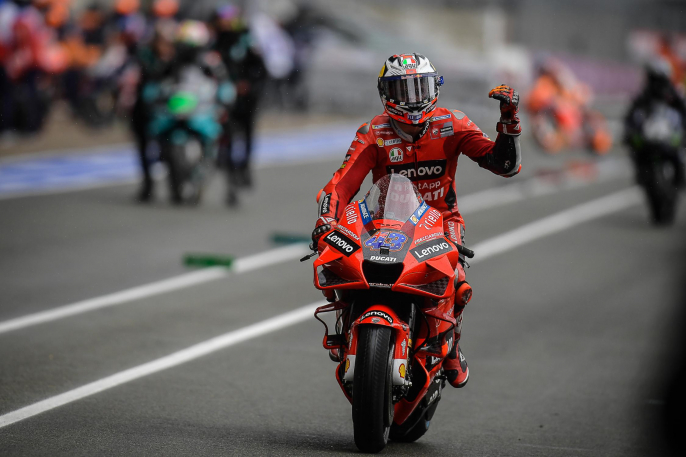 Jack Miller pisó fuerte en Le Mans