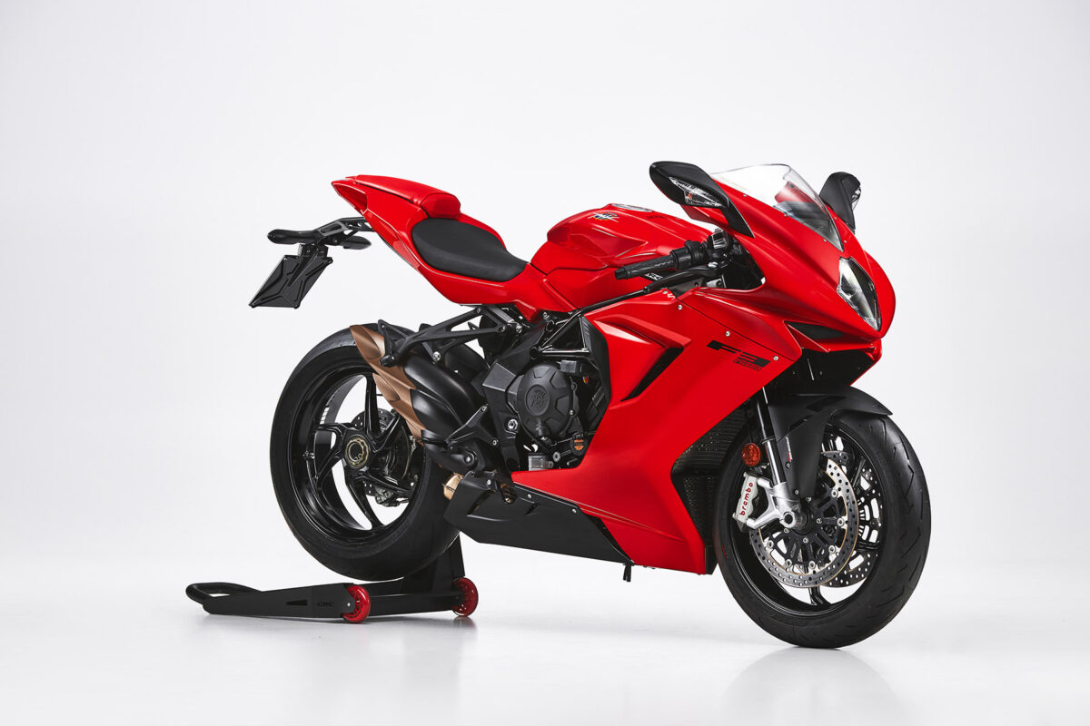 Mv Agusta F3 Rosso: nuevo motor y más tecnología