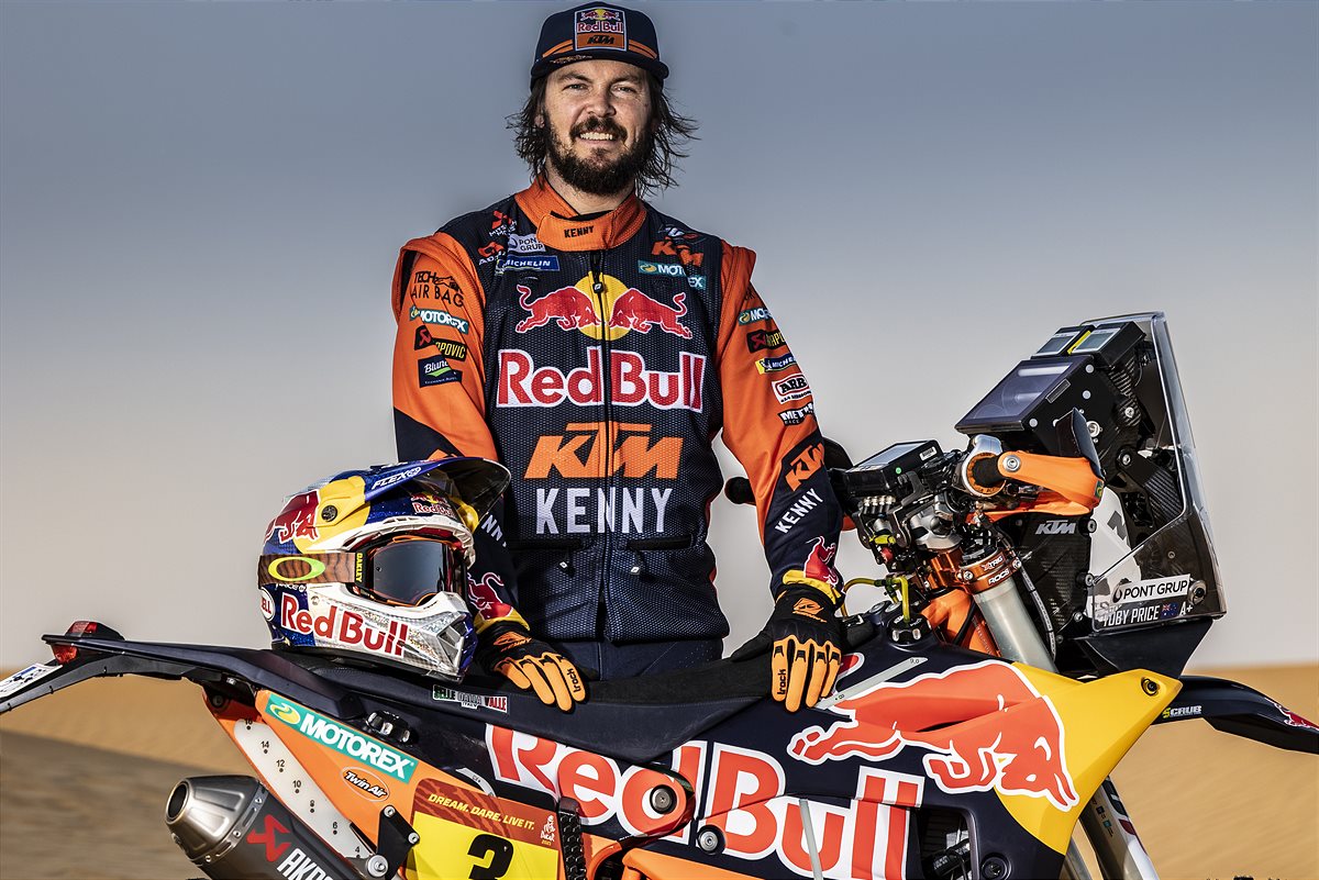Toby Price renovó su contrato con KTM