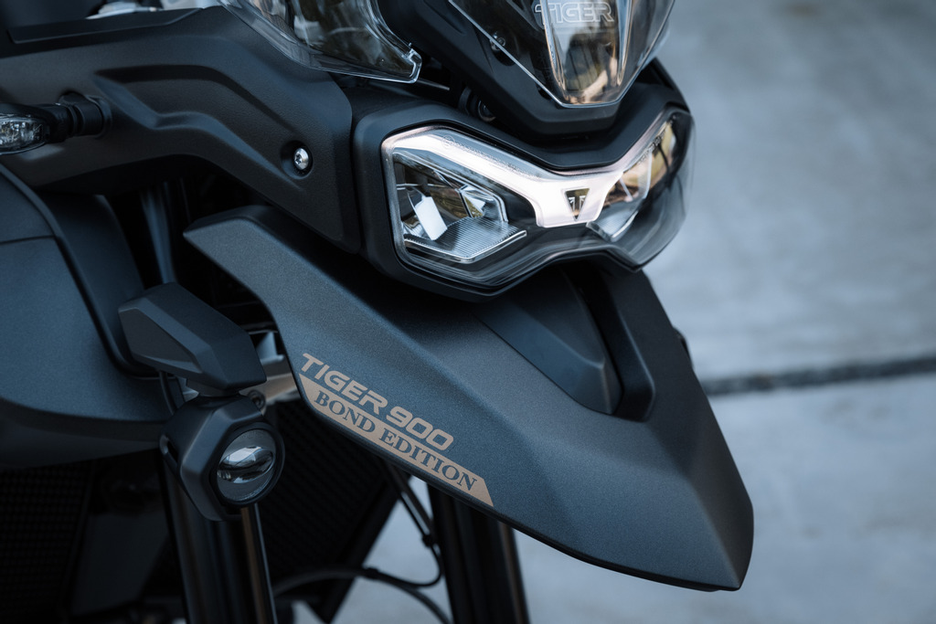 Triumph Tiger Bond Edition: una moto de película