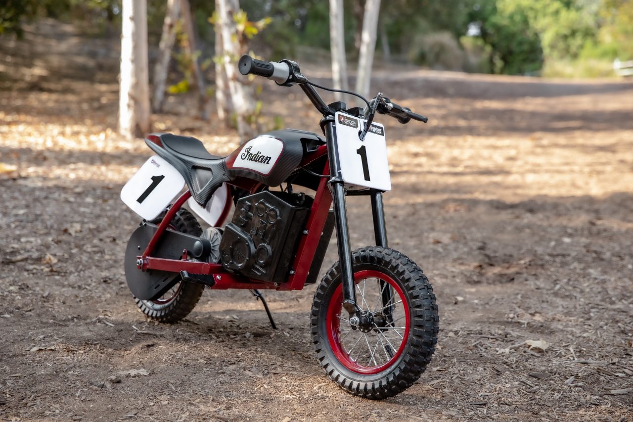 Indian Motorcycle presentó su nueva mini eléctrica eFTR
