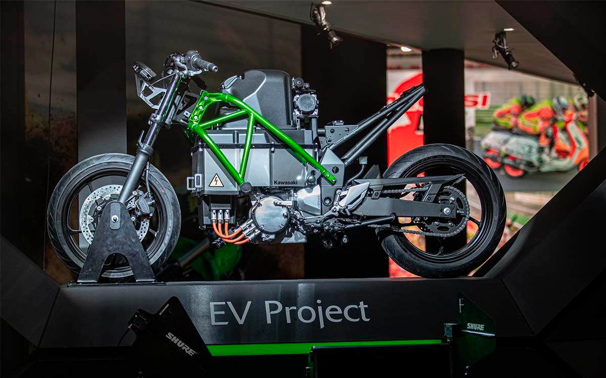 Kawasaki contará con 3 motos eléctricas antes del 2023