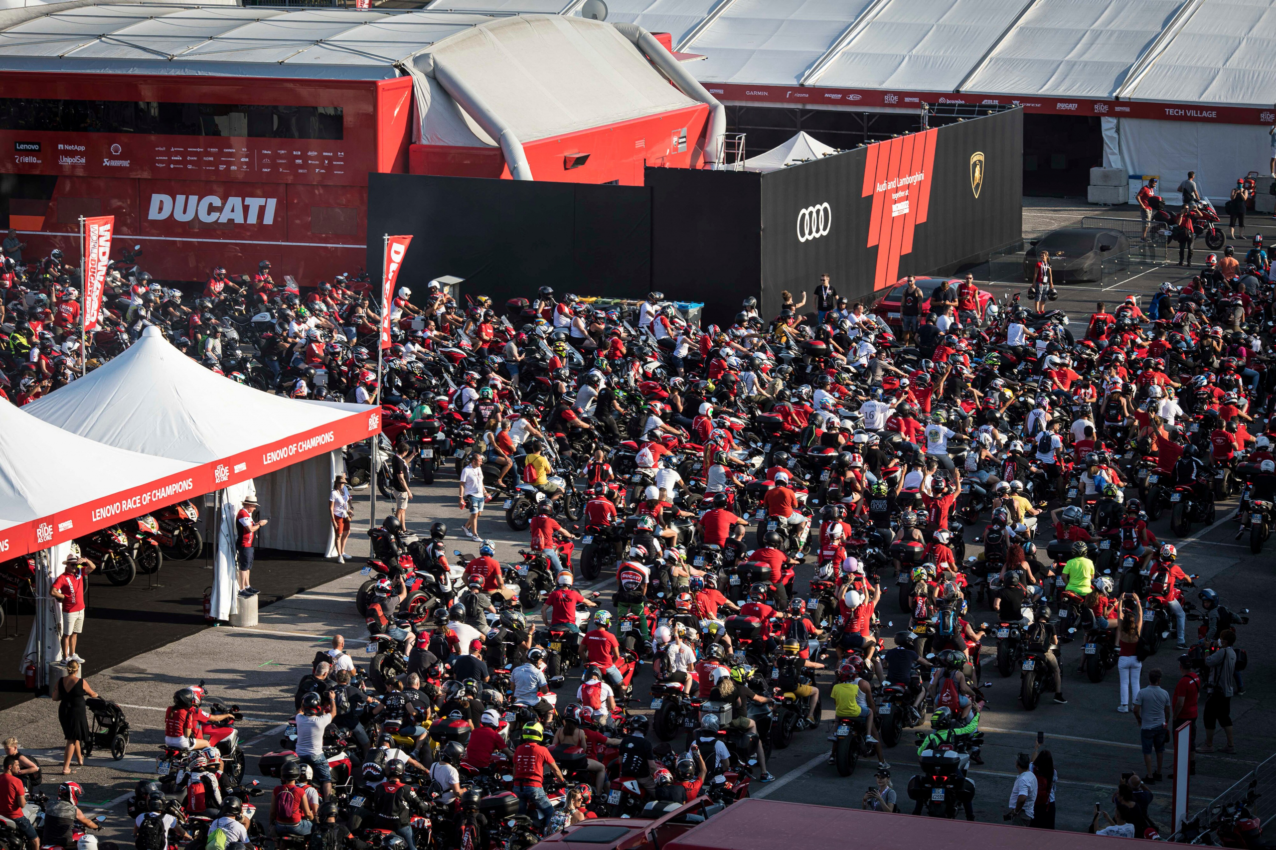 Ducati celebró con éxito una nueva World Ducati Week