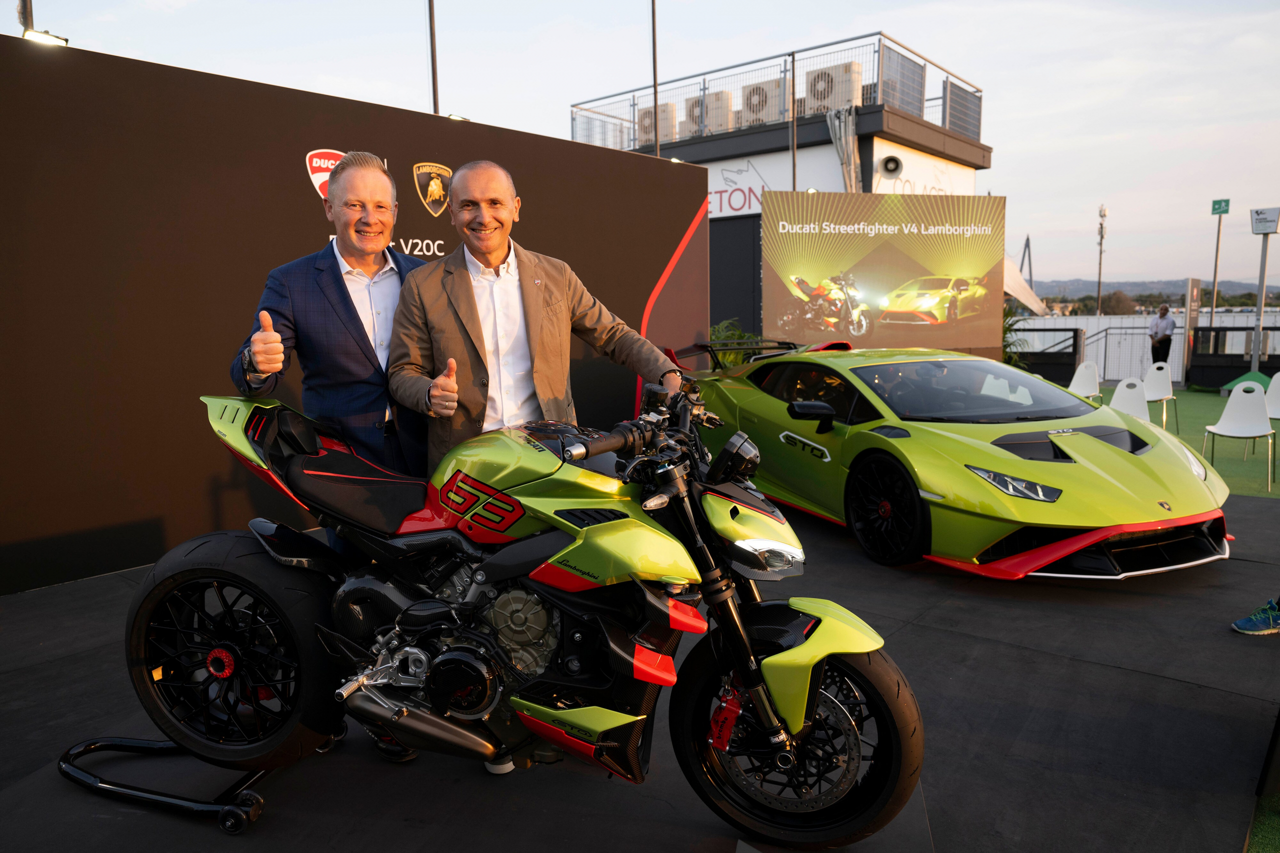 Ducati confirmó la entrega de todas las Streetfighter V4 Lamborghini