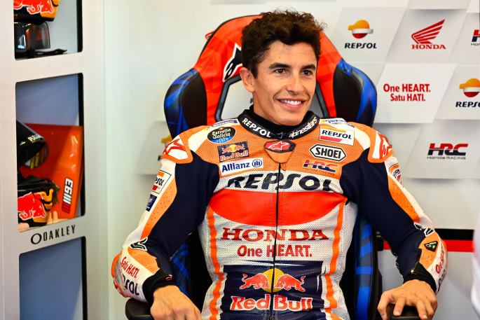 Marc Márquez confirmó que volvera a rodar en el GP de Aragón