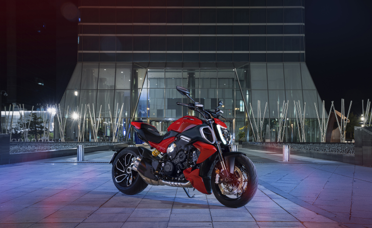 La Ducati Diavel V4, la más linda de Milán