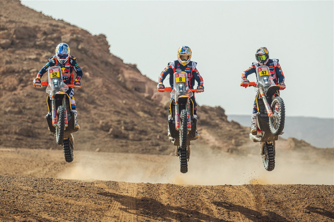 KTM confirmó su equipo para el Rally Dakar 2023