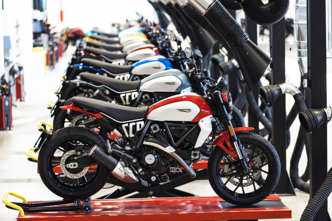Comenzó la producción de las Ducati Scrambler 2023