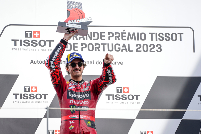 MotoGP: Pecco Bagnaia, el más veloz de Portimao
