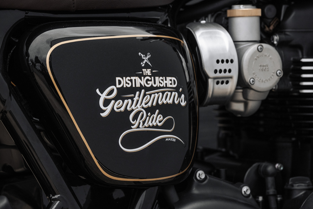 Triumph Bonneville T120 Black DGR: un sello de distinción