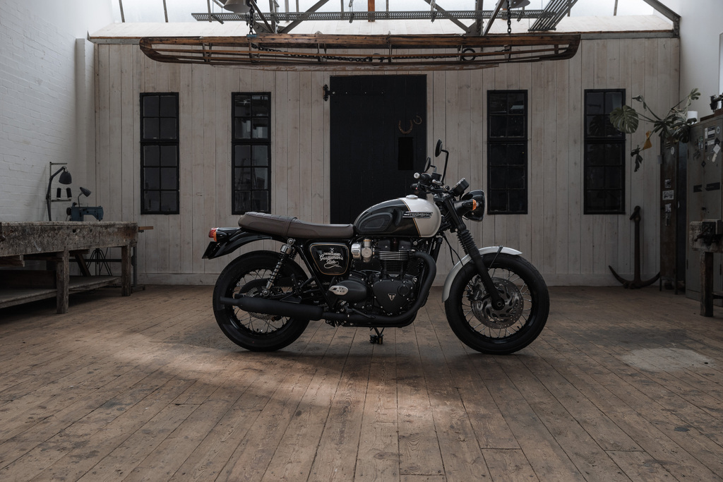 Triumph Bonneville T120 Black DGR: un sello de distinción