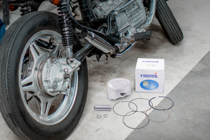 Pistones Yamasida motor moto