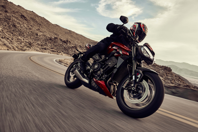 Triumph estrena en Chile las nuevas Street Triple 765