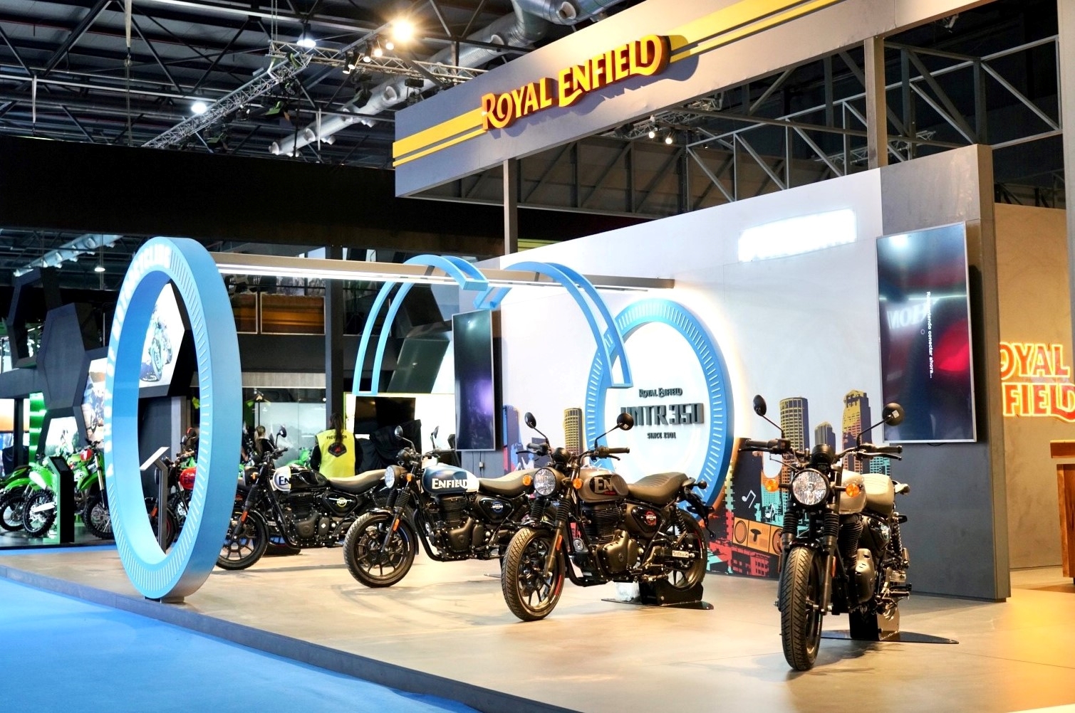 Royal Enfield y la HNTR 350 presentes en el Salón Moto 2023