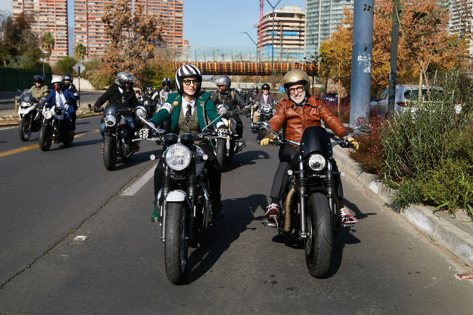 Más de 2.000 motos celebraron el DGR 2023 en Santiago de Chile