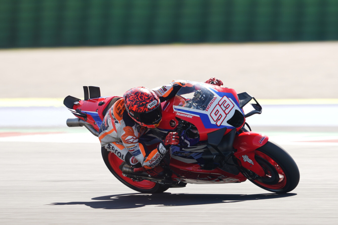 Test de Misano: Marini, el mas rápido y los malos resultados de las japonesas