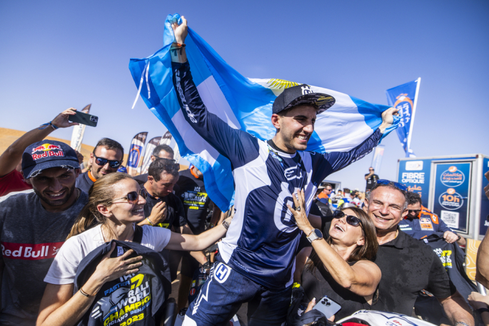 Luciano Benavides es el nuevo campeón del Mundial de Rally