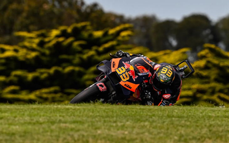 Primer día MotoGP en Australia: Las KTM arriba, Bagnaia a la Q1