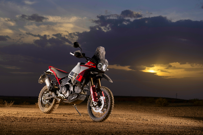 Ducati DesertX Rally: una todoterreno puramente italiana