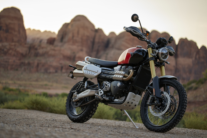 Triumph renueva la gama Scrambler con la 1200 X y XE
