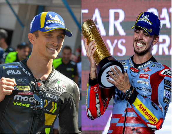 Marini y Di Giannantonio, oficialmente en MotoGP 2024