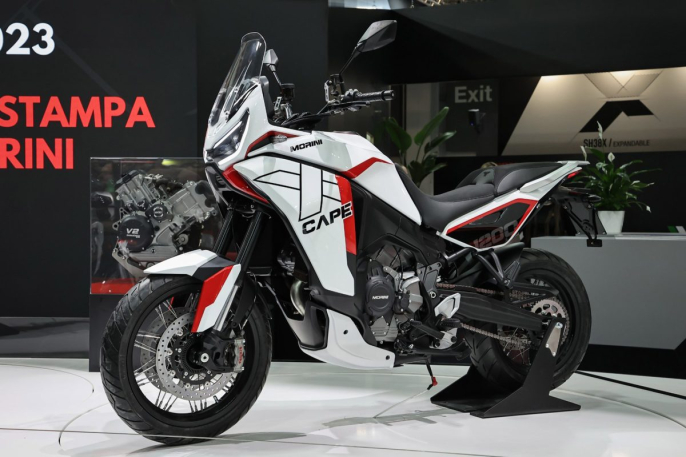 Moto Morini X-Cape 1200: la maxitrail con motor V2