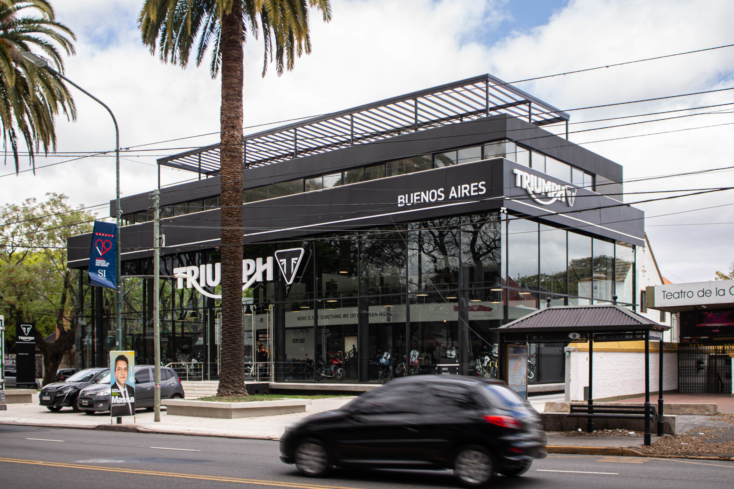 Triumph inauguró su nuevo concesionario en Argentina