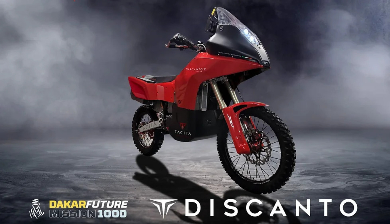 Tacita Discanto, la moto eléctrica que estará en el Dakar