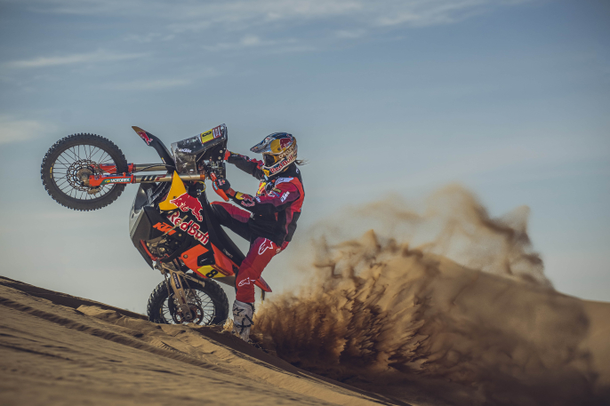 El Red Bull KTM Factory Racing se alista para el Dakar