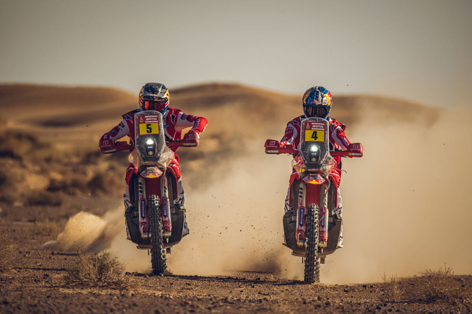 El GasGas Factory Racing ya está listo para el Dakar