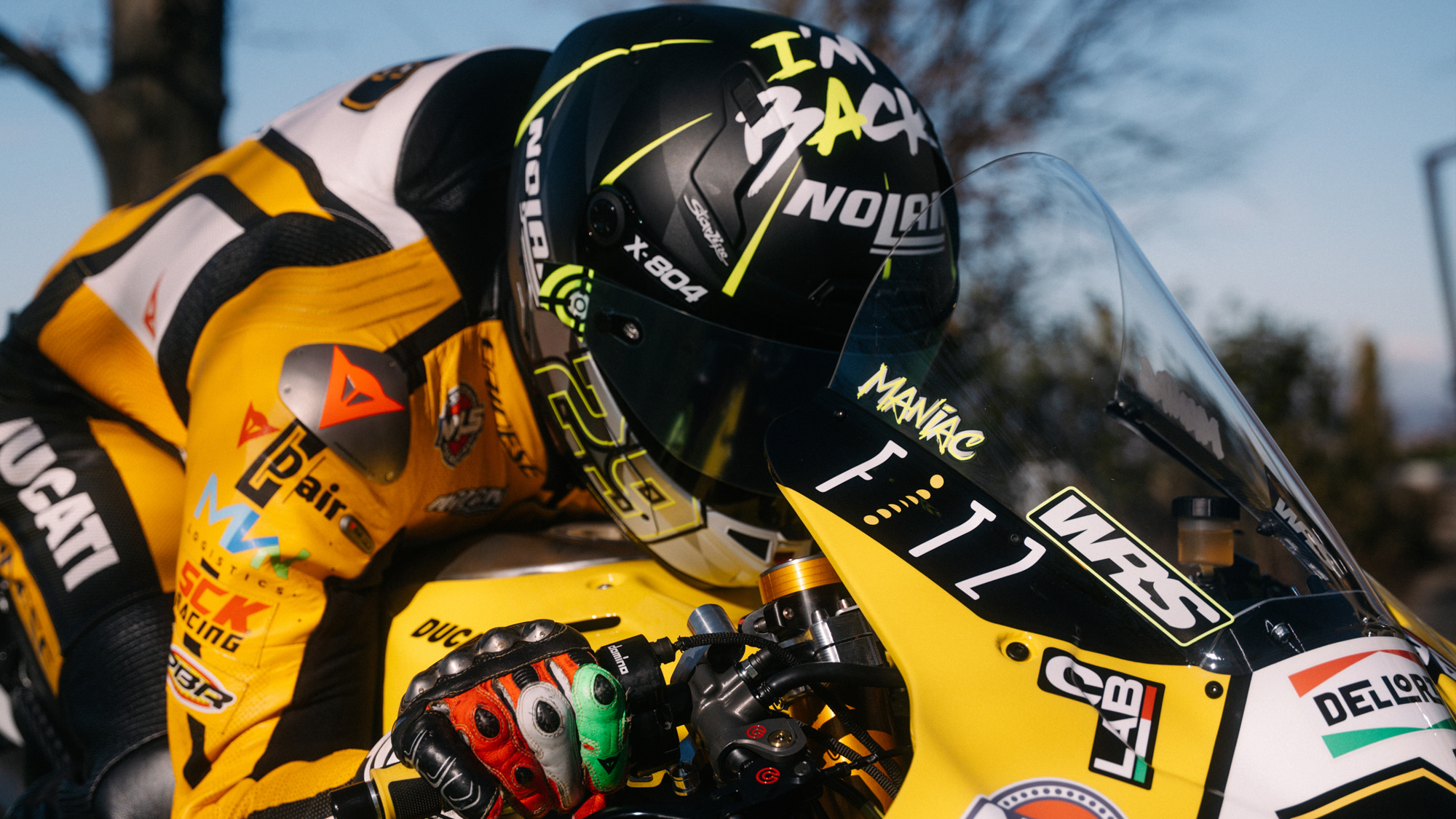 Andrea Iannone y su retorno junto con el GoEleven