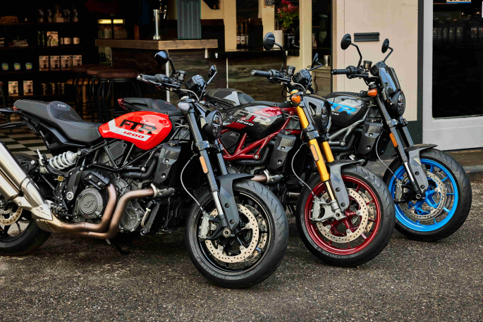 Indian renovó estéticamente a la gama FTR