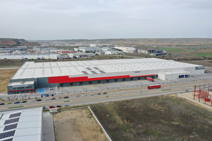 Bridgestone inauguró un centro logístico en Burgos