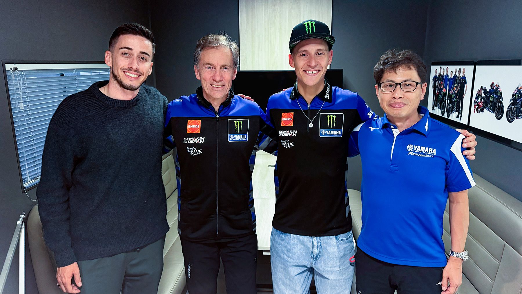 Fabio Quartararo renovó con Yamaha hasta 2026