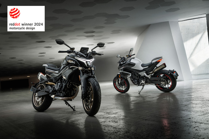 CFMoto, Yamaha y Honda reconocidas con el Red Dot Design